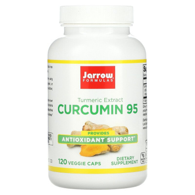 Jarrow Formulas Curcumin 95 (Куркумин) 500 мг 120 капсул, срок годности 12/2023