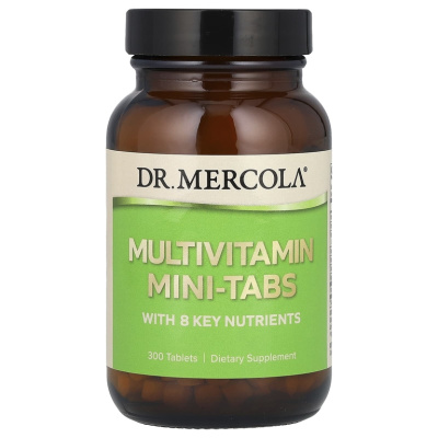 Dr. Mercola Multivitamin Mini-Tabs (мультивитамины мини-таблетки) 300 таблеток