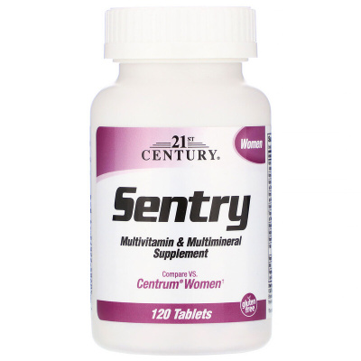 21st Century Sentry (для женщин мультивитаминная и мультиминеральная добавка) 120 таблеток