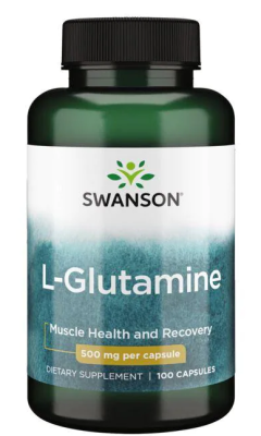 Swanson L-Glutamine (L-глютамин) 500 мг 100 капсул