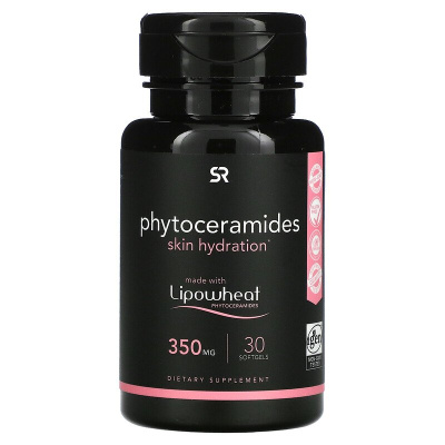 Sports Research Phytoceramides Skin Hydration (фитокерамиды для увлажнения кожи) 350 мг 30 капсул
