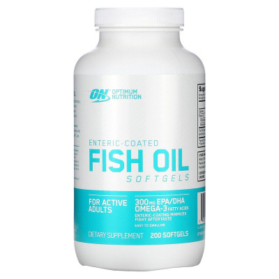 Optimum Nutrition Fish Oil (Рыбий жир) 200 капсул