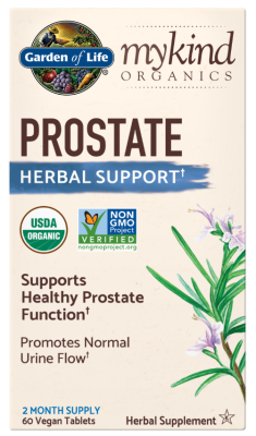 Garden Of Life Prostate Herbal Support (Травяная поддержка простаты) 60 вег таблеток, срок годности 08/2023