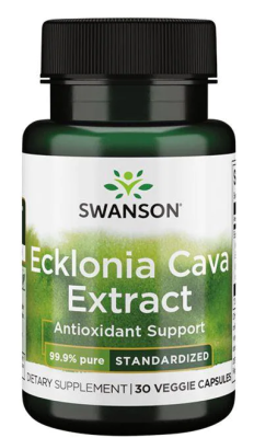 Swanson Ecklonia Cava Extract (экстракт эклонии кава - стандартизированный) 30 вег капсул срок 07/2023