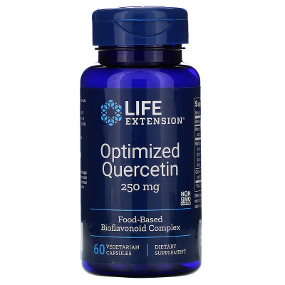 Life Extension Optimized Quercetin (Кверцетин в оптимизированной форме) 250 мг 60 капсул