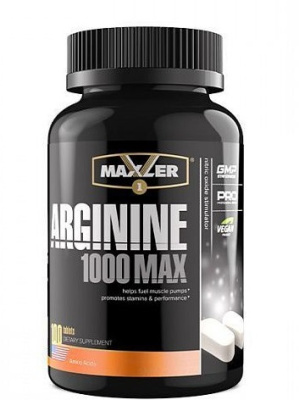 Maxler Arginine 1000 MAX 100 таблеток