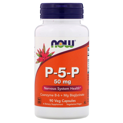 Now Foods P-5-P 50 мг 90 капсул