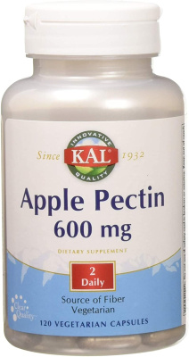 KAL Apple Pectin (яблочный пектин) 600 мг 120