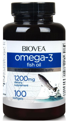 Biovea Omega-3 (Омега-3) 1200 мг 100 капсул