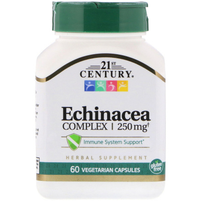21st Century Echinacea Complex (Экстракт эхинацеи) 60 капсул