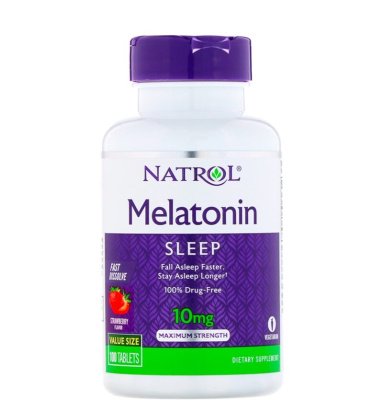 Natrol Melatonin (Мелатонин) 10 мг Fast Dissolve 100 таблеток