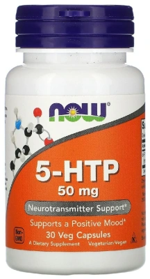 Now 5-htp 50 мг 30 капсул