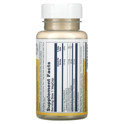 Solaray Vitamin D3 + K2 Soy-Free (Витамин D3 + K2 без сои) 60 капсул
