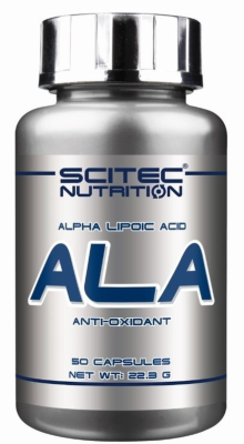 Scitec Nutrition ALA (Альфа Липоевая Кислота) 50 капсул