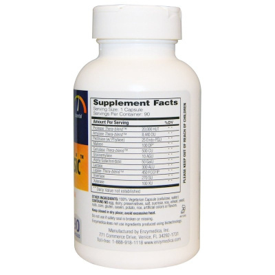 Enzymedica Digest Basic (состав с основными ферментами) 90 капсул