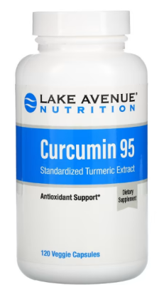 Lake Avenue Nutrition Curcumin 95 (куркумин 95) 500 мг 120 вег капсул