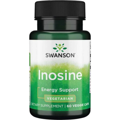 Swanson Inosine (инозин) 500 мг 60 капсул срок 08/2023
