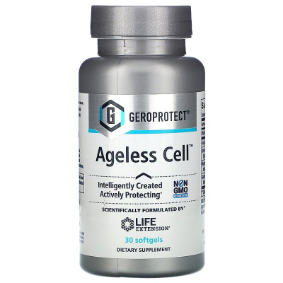 Life Extension GEROPROTECT Ageless Cell (средство против старения клеточной системы) 30 гелевых капсул