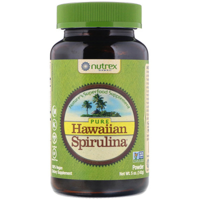 Nutrex Hawaii Pure Hawaiian Spirulina (Чистая гавайская спирулина порошок) 142 г