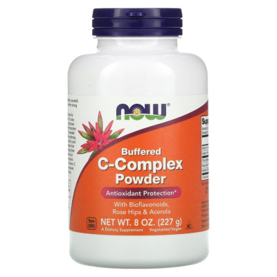 NOW C-Complex Powder (Буферизованный витамин С) 227 гр, срок годности 07/2023