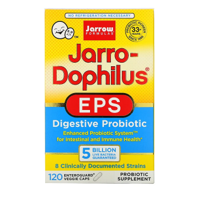 Jarrow Formulas Jarro-Dophilus EPS 5 миллиардов 120 растительных капсул срок годности 03/2023