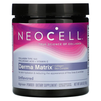 Neocell Derma Matrix (комплекс с колагеном) нейтральный вкус 183 г
