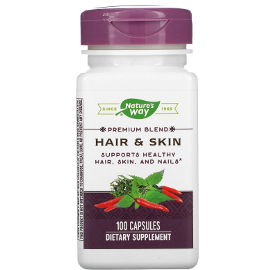 Nature's Way Hair & Skin (средство для здоровья кожи и волос) 100 капсул