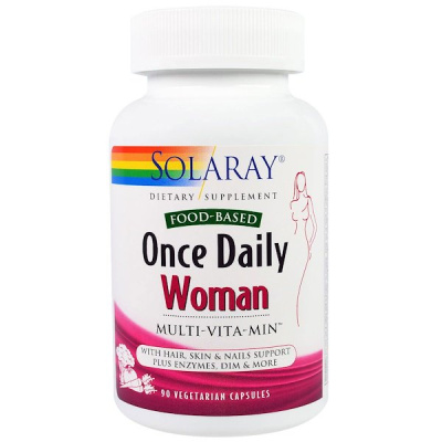 Solaray Once Daily Woman Multivitamin 90 капсул