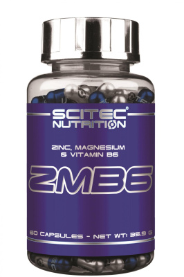 Scitec Nutrition ZMB6 (Цинк Магний Витамин B6) 60 капсул
