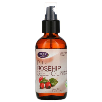 Life-flo Pure Rosehip Seed Oil (чистое масло семян шиповника) 118 мл