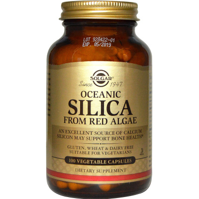 Solgar Oceanic Silica (From Red Algae) 100 капсул