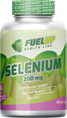 FuelUp Selenium (Селен) 200 мг 180 вег капсул