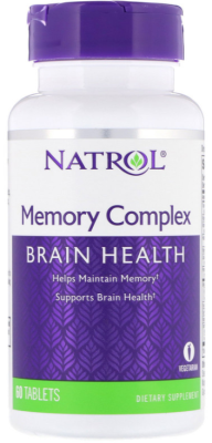 Natrol Memory Complex (Комплекс для поддержки памяти) 60 таблеток