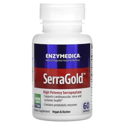 Enzymedica SerraGold 60 капсул