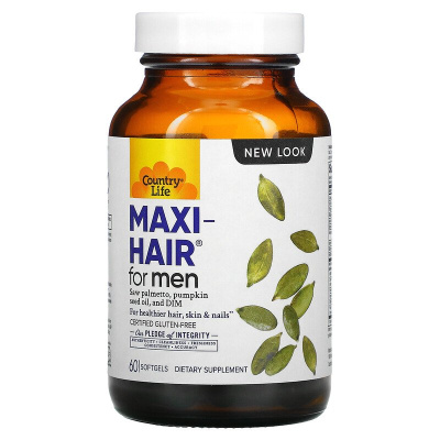 Country Life Maxi-Hair для мужчин 60 капсул