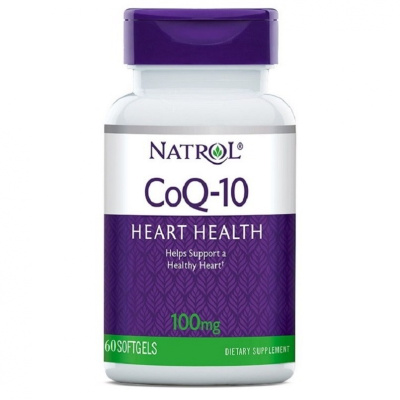 Natrol CoQ-10 100 мг 60 капсул
