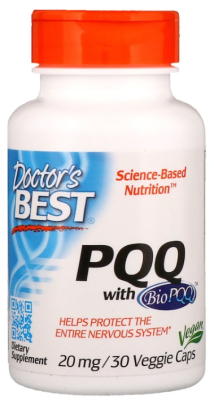 Doctor's Best PQQ с BioPQQ (пирролохинолинхинон) 20 мг 30 капсул