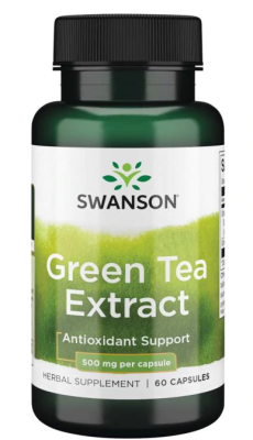 Swanson Green Tea Extract (Экстракт зеленого чая) 500 мг 60 капсул