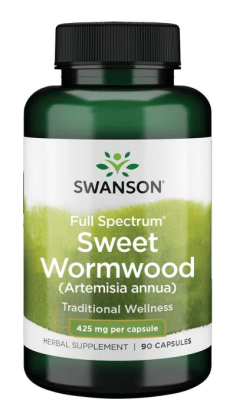 Swanson Full Spectrum Sweet Wormwood (Artemisia annua) (Сладкая полынь полного спектра) 425 мг 90 капсул