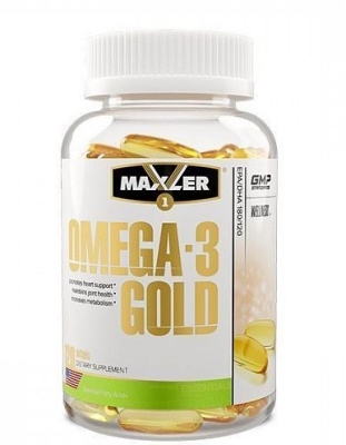 Maxler Omega-3 Gold (USA) 120 капсул