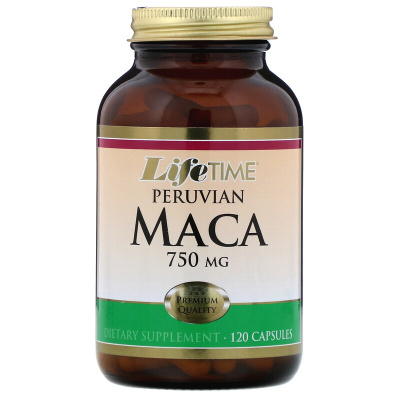 LifeTime Vitamins Peruvian Maca (Перуанская мака) 750 мг 120 капсул