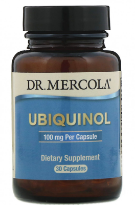 Dr. Mercola Ubiquinol (Убихинол) 100 мг 30 капсул