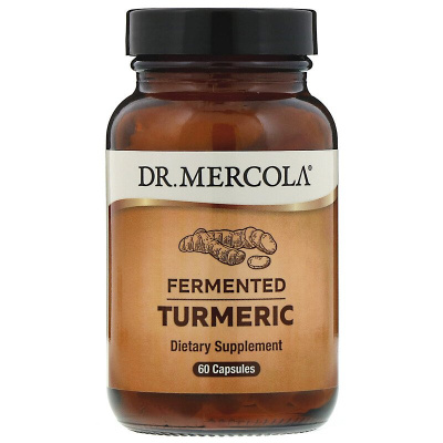 Dr. Mercola Fermented Turmeric (Ферментированная куркума) 60 капсул
