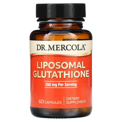 Dr. Mercola Liposomal Glutathione (липосомальный глутатион) 350 мг 60 капсул (175 мг в 1 капсуле)