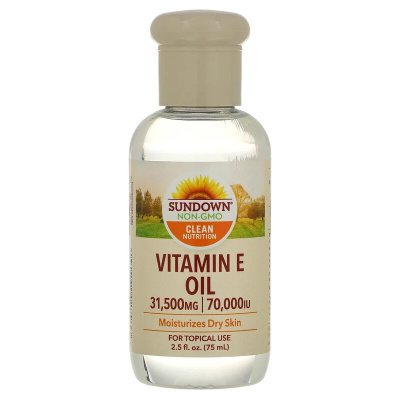 Sundown Naturals Vitamin E Oil (Масло с витамином E) 70000 МЕ 75 мл