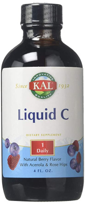 KAL Liquid C (Жидкий Витамин С) ягодный вкус 118 мл