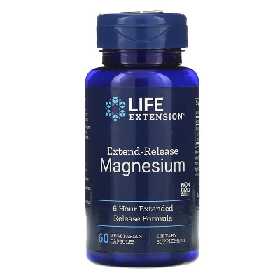 Life Extension Magnesium Extend-Release (Магний длительного усвоения) 60 капсул