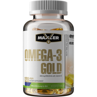 Maxler Omega-3 Gold (DE) (Омега-3) 120 капсул
