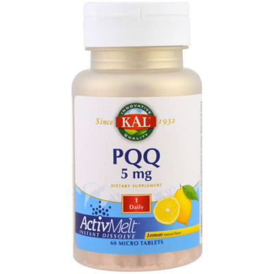 KAL PQQ ActivMelt (Пирролохинохинон) лимон 5 мг 60 микро таблеток