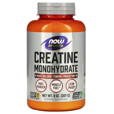 NOW Creatine Monohydrate Powder (Креатин моногидрат) 227 гр